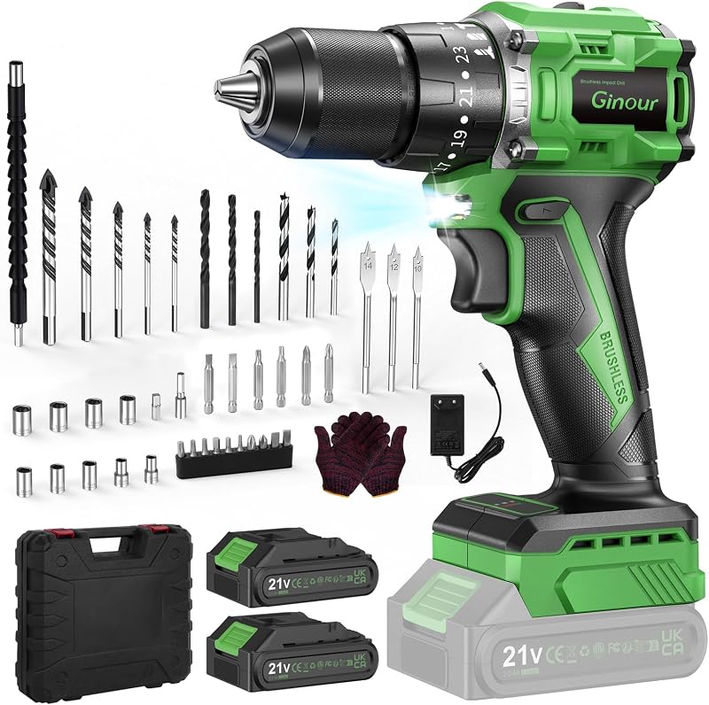 WERKMUT Schlagbohrschrauber 21V Brushless