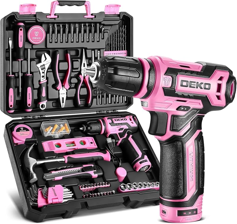 WERKMUT Tool Kit 133-pc with Cordless Screwdriver